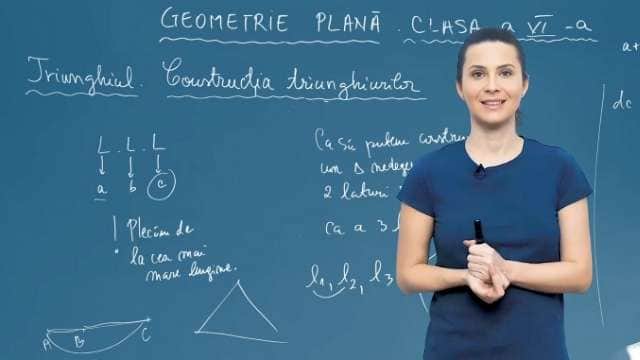 Construcția triunghiurilor