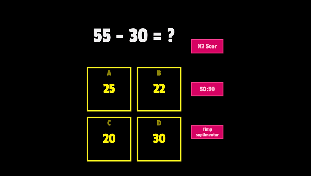 JOC - Scăderea numerelor naturale in concentrul 0 – 100