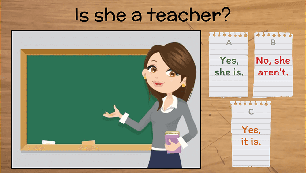 GAME - Verb to be questions