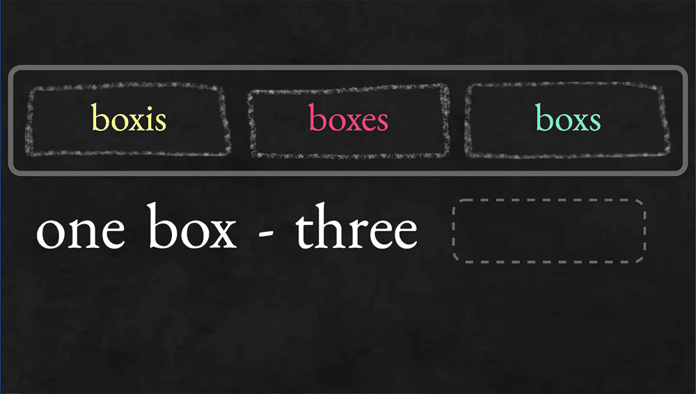GAME - Plural nouns