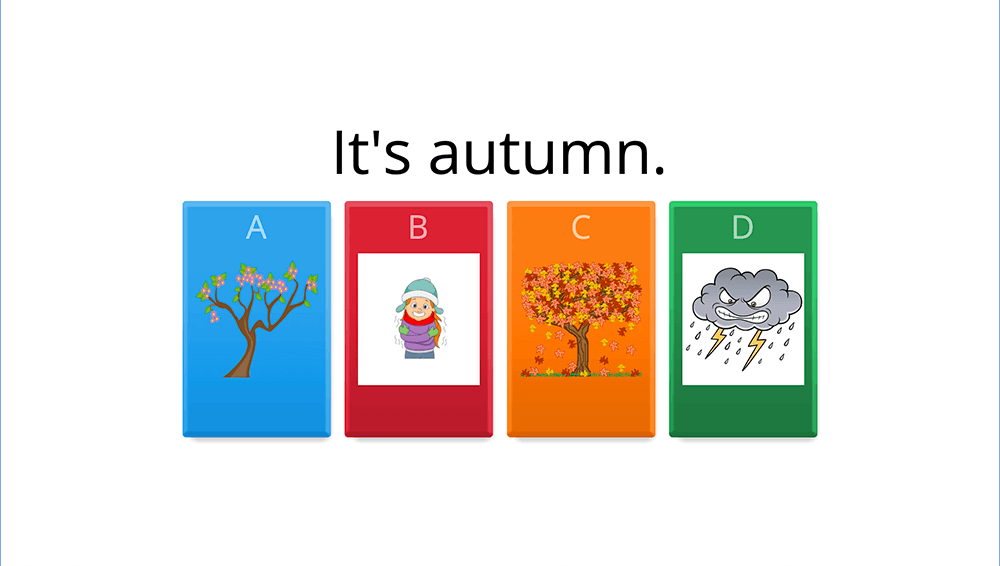 GAME - Seasons, months, weather