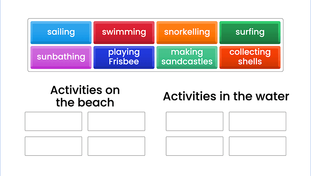 GAME - Holiday at the beach