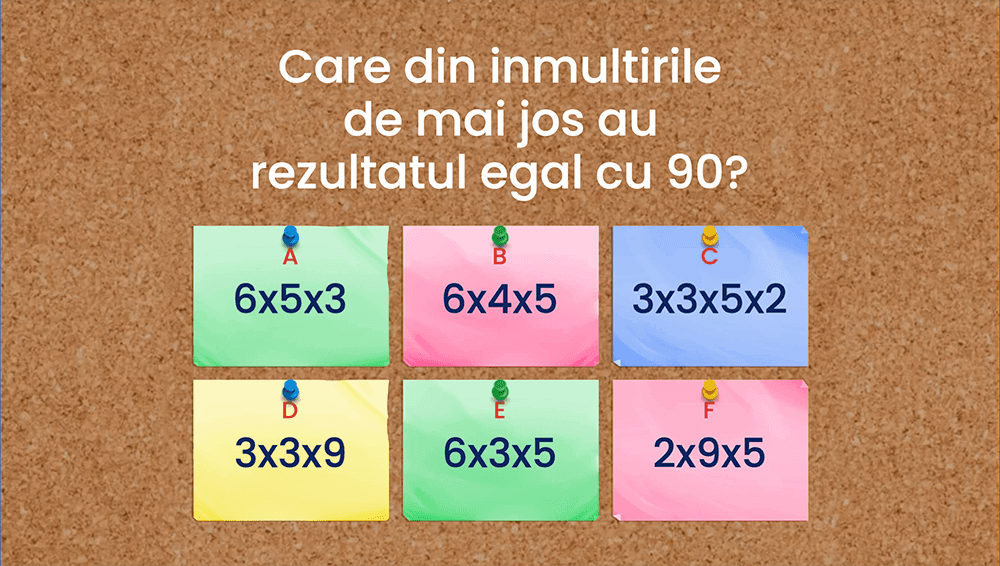 JOC - Înmulțirea în concentrul 0-100