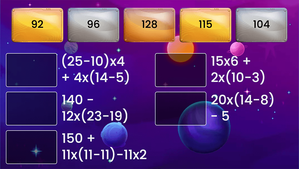 JOC - Ordinea efectuării operațiilor și folosirea parantezelor rotunde