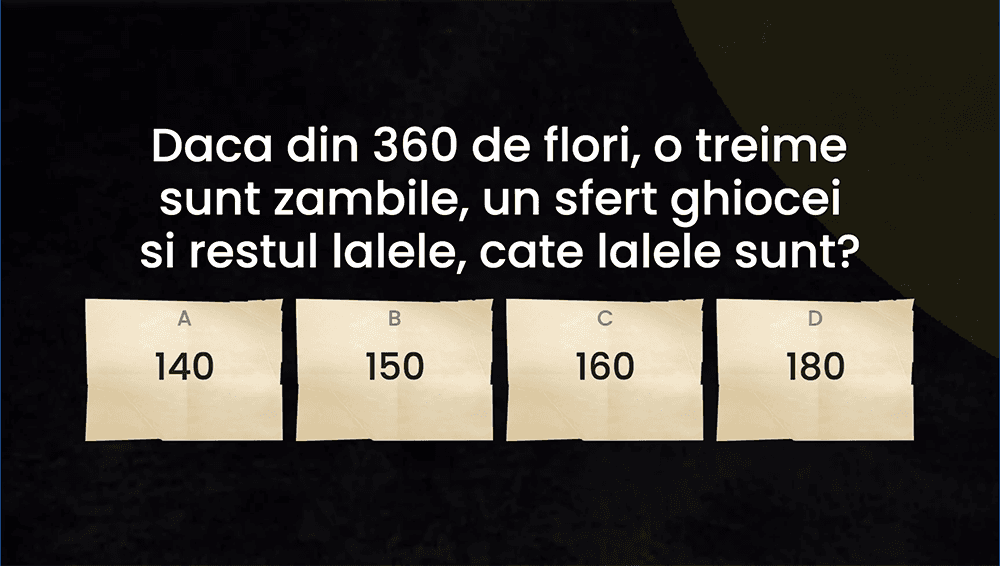 JOC - Probleme care se rezolvă prin metoda figurativă - Partea 3