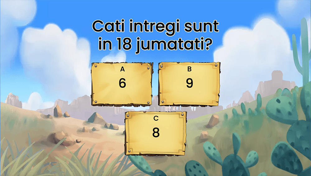 JOC - Probleme cu fracții - P3