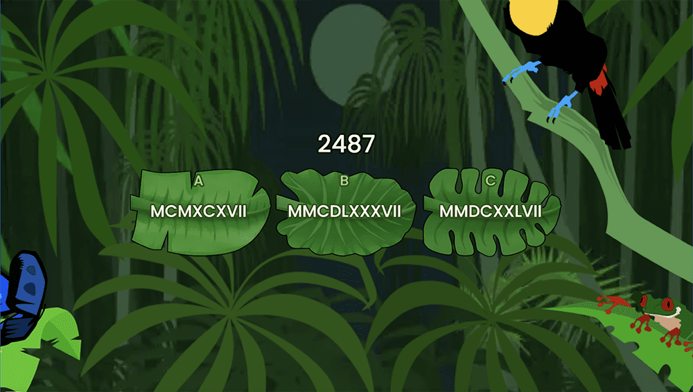 JOC - Scrierea cu cifre romane