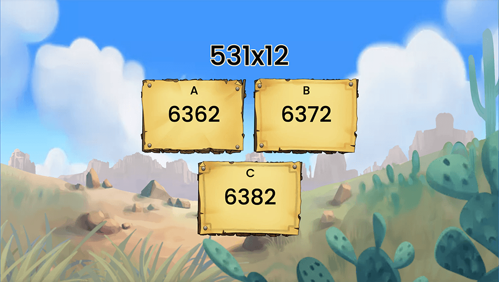 JOC - Înmulțirea cu un nr. cu doua cifre, fără trecere peste ordin