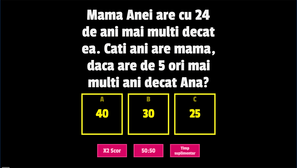 JOC - Metoda grafică