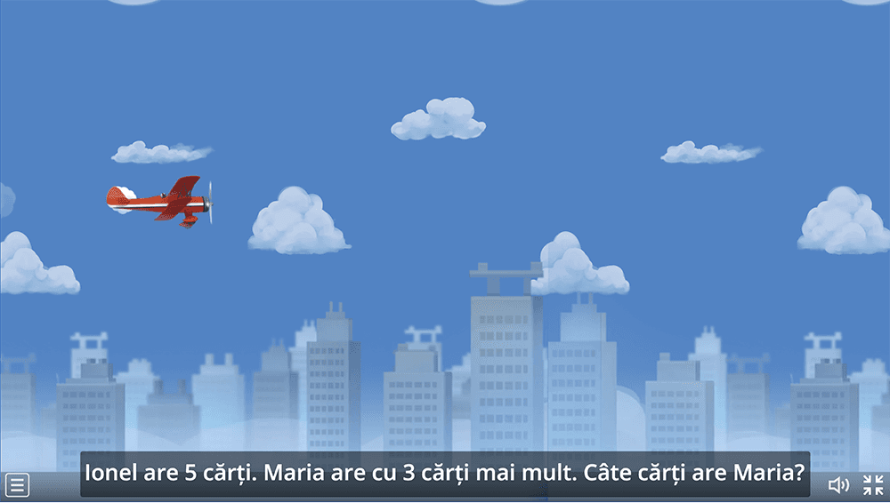 JOC - Adunarea și scăderea numerelor în concentrul 0-10. Probleme care se rezolvă printr-o operație