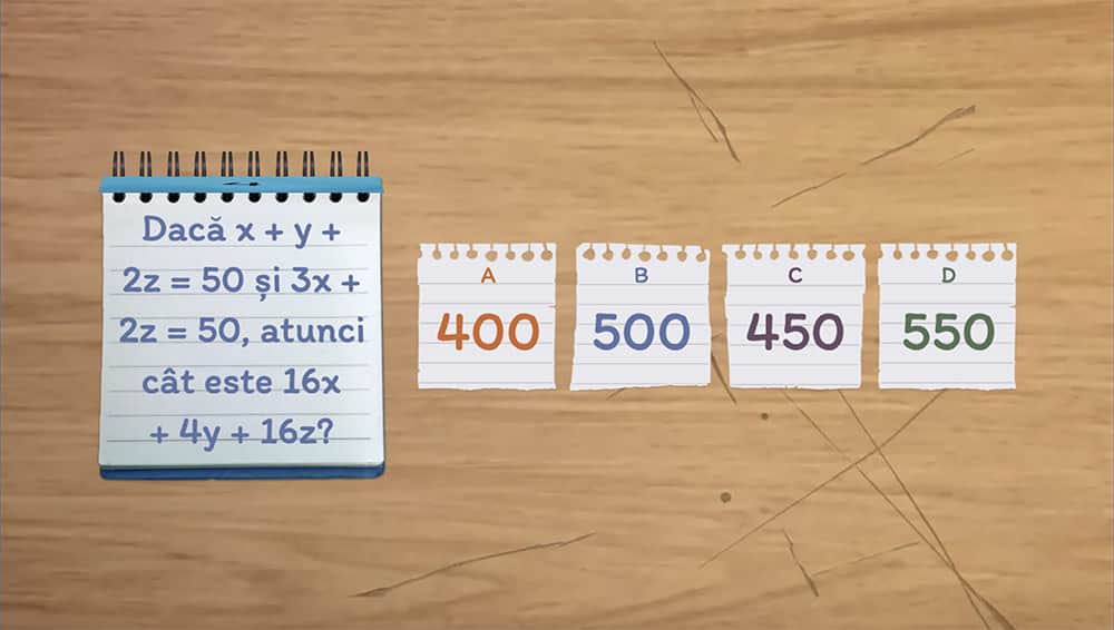 JOC - Factorul comun - Exerciții - Partea a 2-a