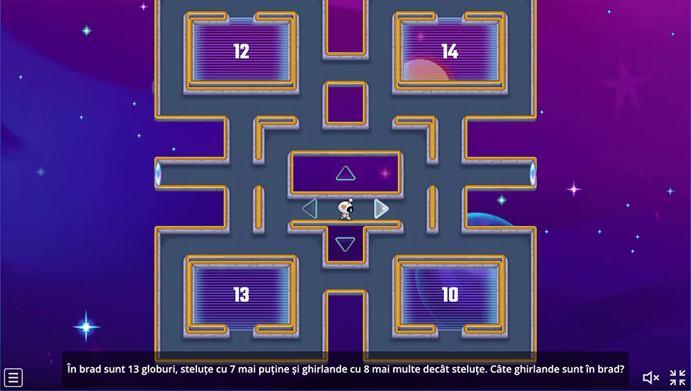 JOC - Adunări și scăderi în concentrul 0-20, cu trecere peste ordin