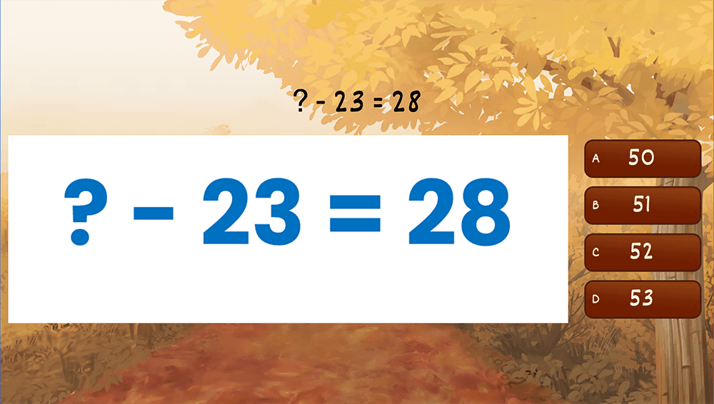 JOC - Scăderea numerelor formate din zeci și unități