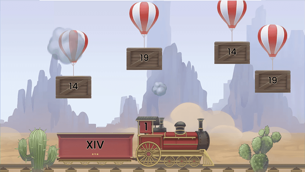 JOC - Formarea, citirea, scrierea cu cifre romane