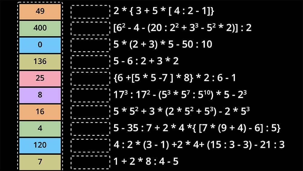 JOC - Ordinea efectuării operațiilor