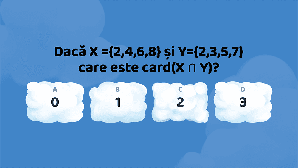 JOC - Mulțimi - Exerciții