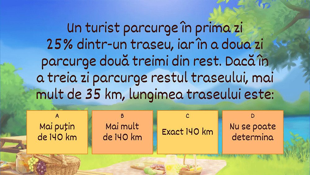 JOC - Rezolvarea unor probleme cu ajutorul inecuațiilor