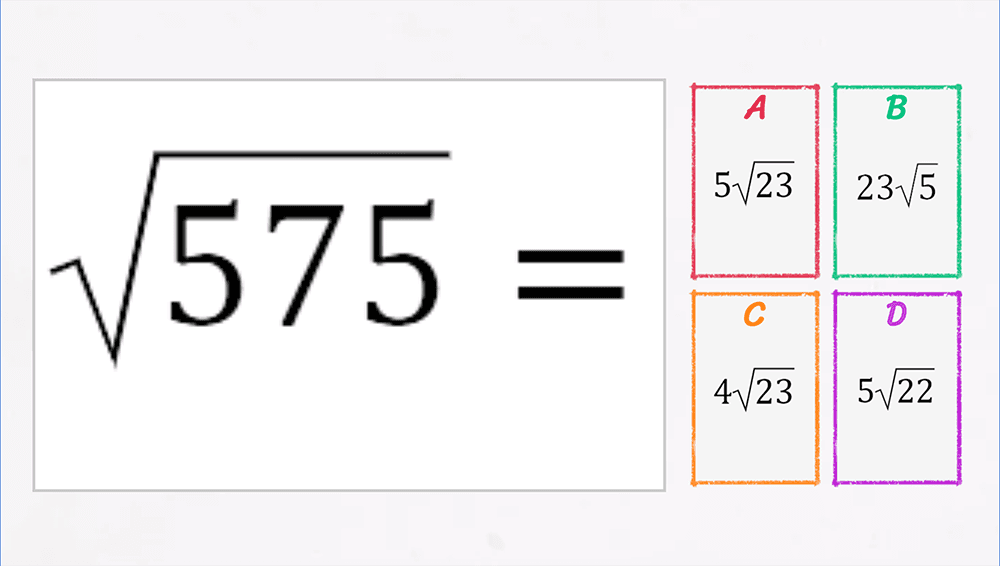 JOC - Scoaterea factorilor de sub radical. Introducerea factorilor sub radical