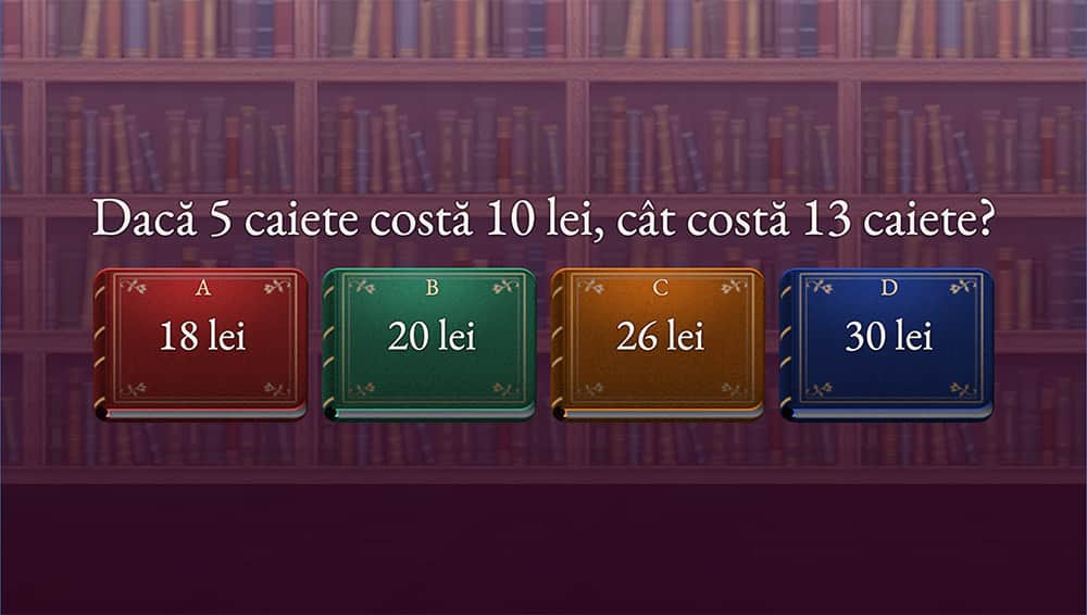 JOC - Metoda reducerii la unitate