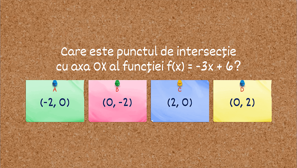 JOC - Funcția constantă și funcția de Gradul I