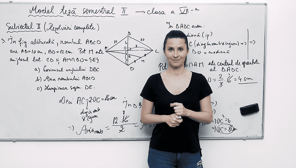 Model teză (2) - Semestrul 2